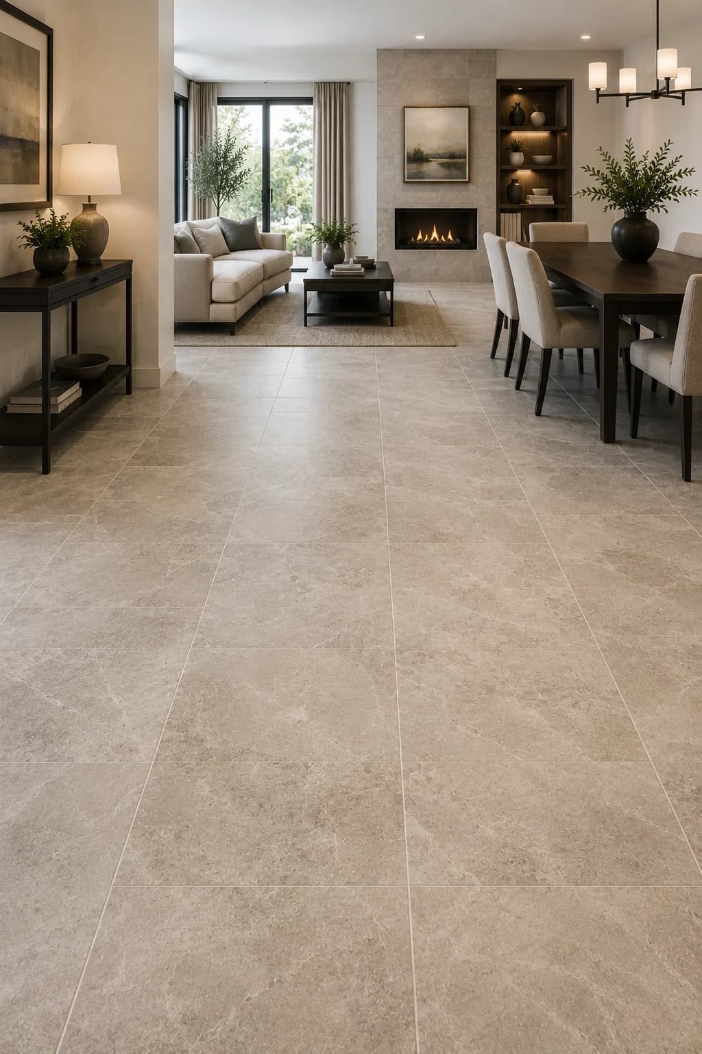 Installation de Carrelage de Plancher