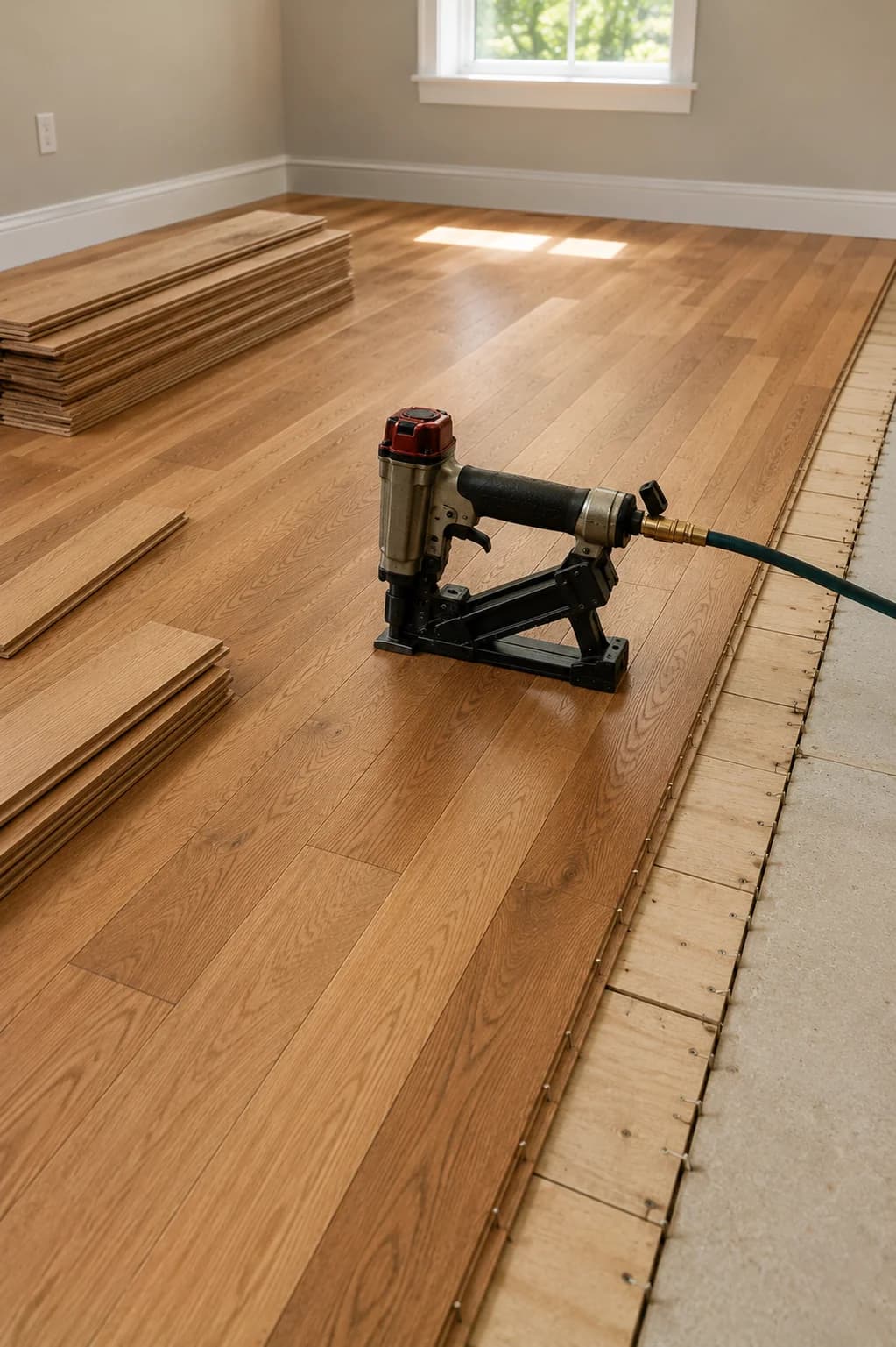 Hardwood Nail-Down Installation